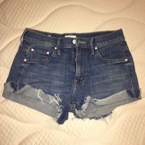 Mother denim shorts